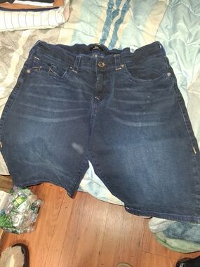 True Religion Indigo Blue Men’s Denim Shorts